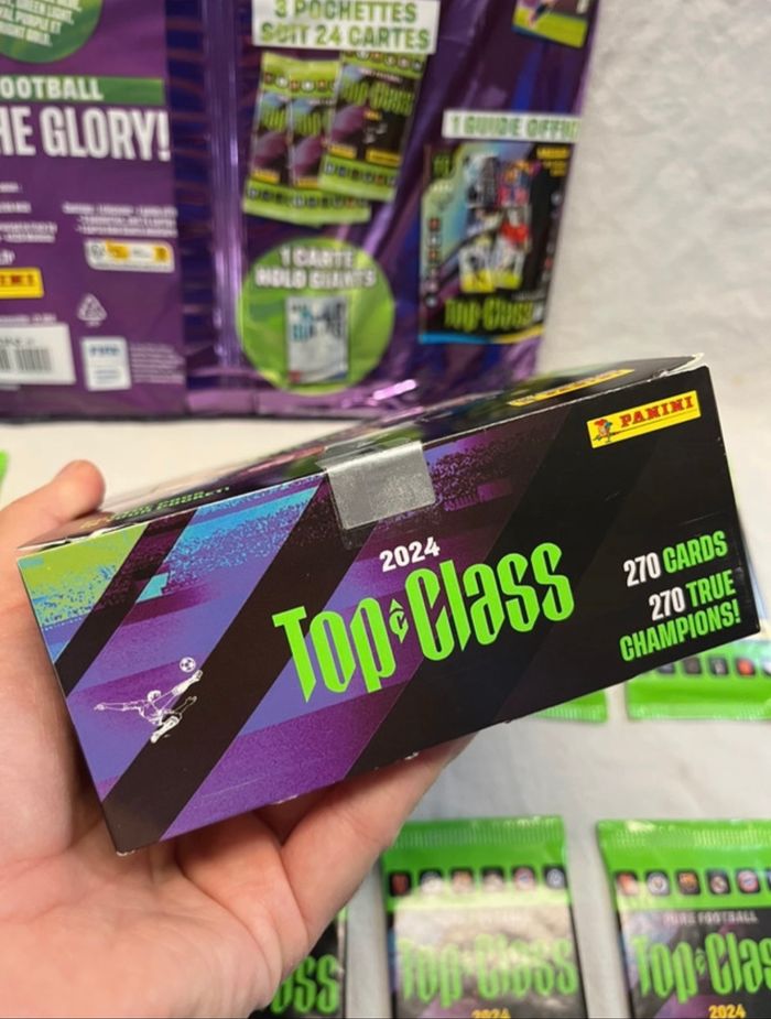 Kit Topps cartes à collectionner Foot Top Class 2024 neuf - photo numéro 5