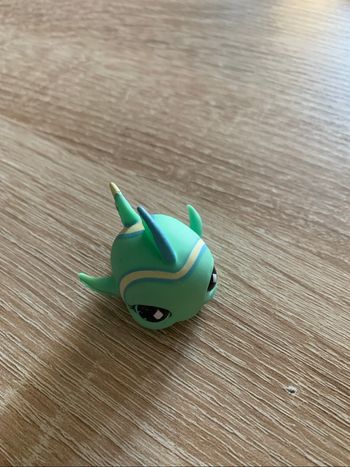 Figurine poisson vert pet shop