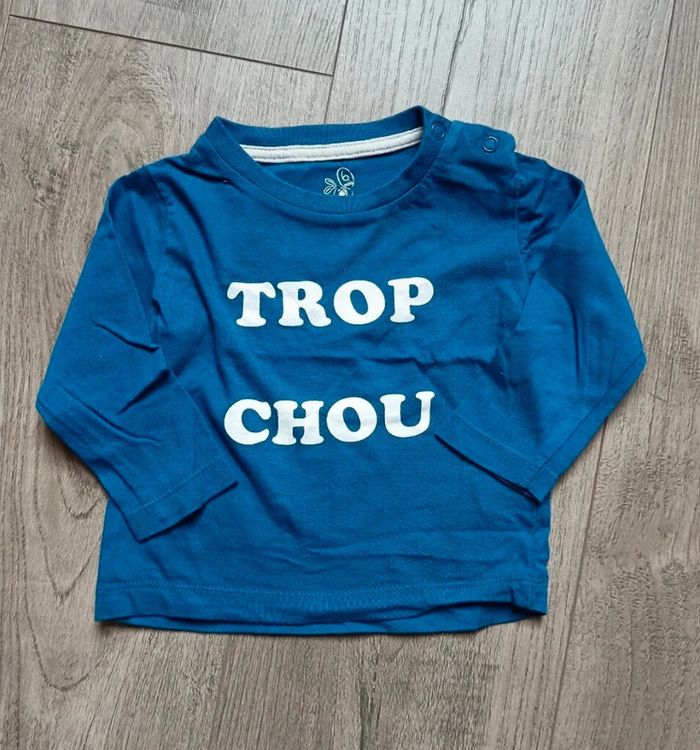 T-shirt manches longues 6 mois