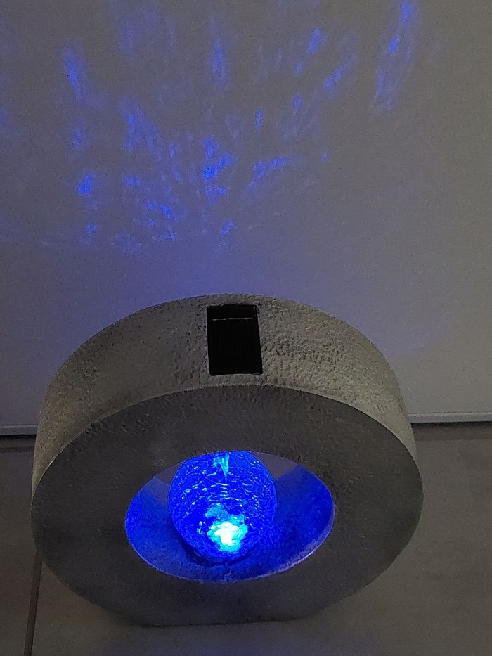 Lampe éclairage bleu - photo numéro 4