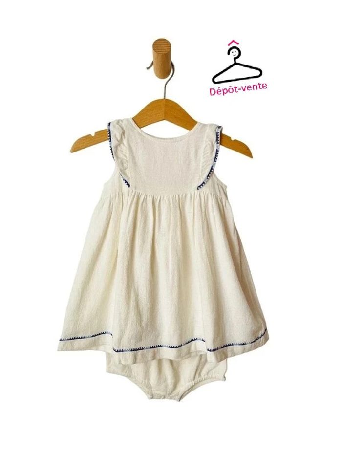 Ensemble robe d’été + bloomer - Bout'chou 6 mois (67cm)