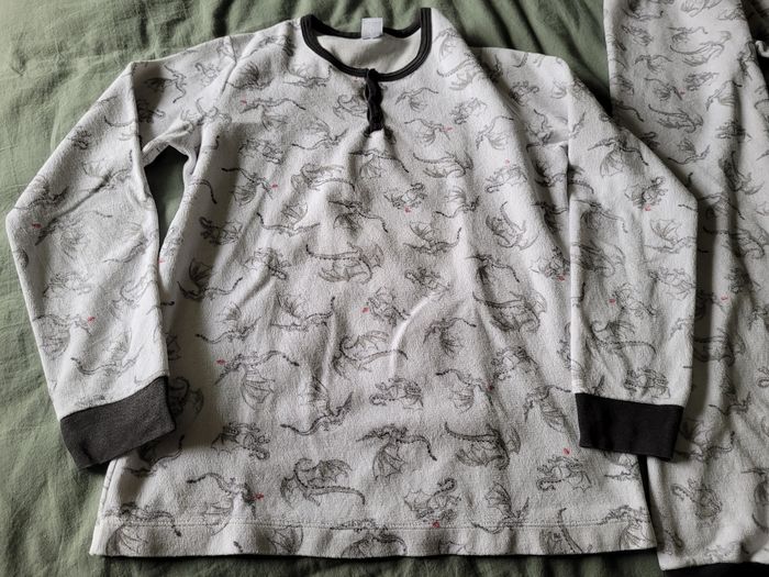 pyjama velour petit bateau 12ans (10e) - photo numéro 2