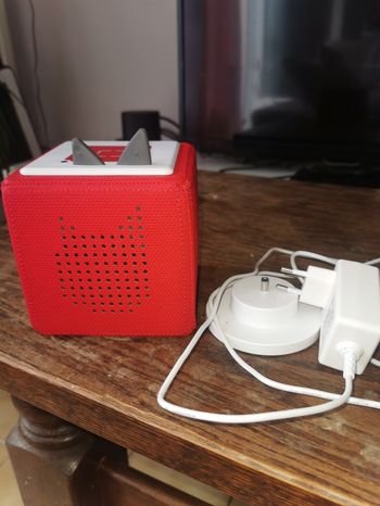 Toniebox rouge sous garanti
