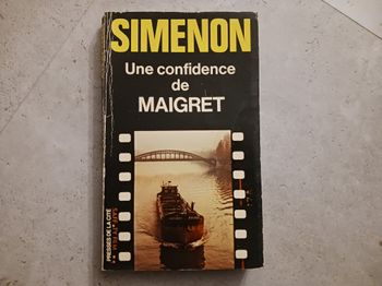 Livre Simenon Une confiance de maigret