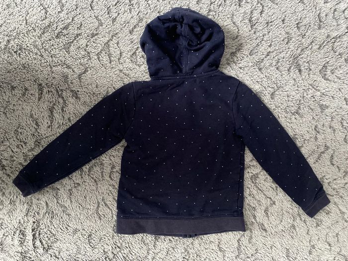 Veste bleue marine à pois Okaidi - 6 ans - photo numéro 5