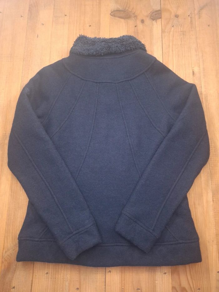 Veste the north face femme / taille M / bleu / brodé (231) - photo numéro 8