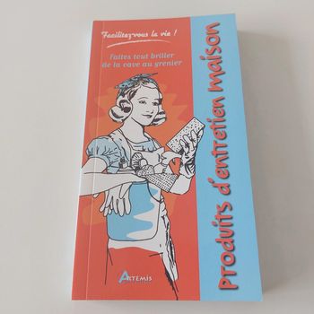 Livre - Produits d'entretien maison