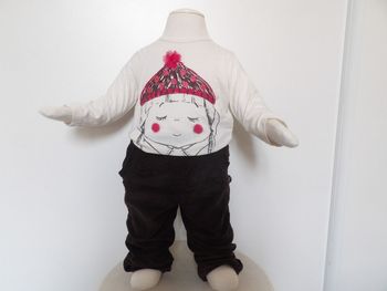 Ensemble fille -  6 mois