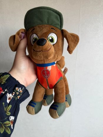 Peluche pat patrouille Rocky