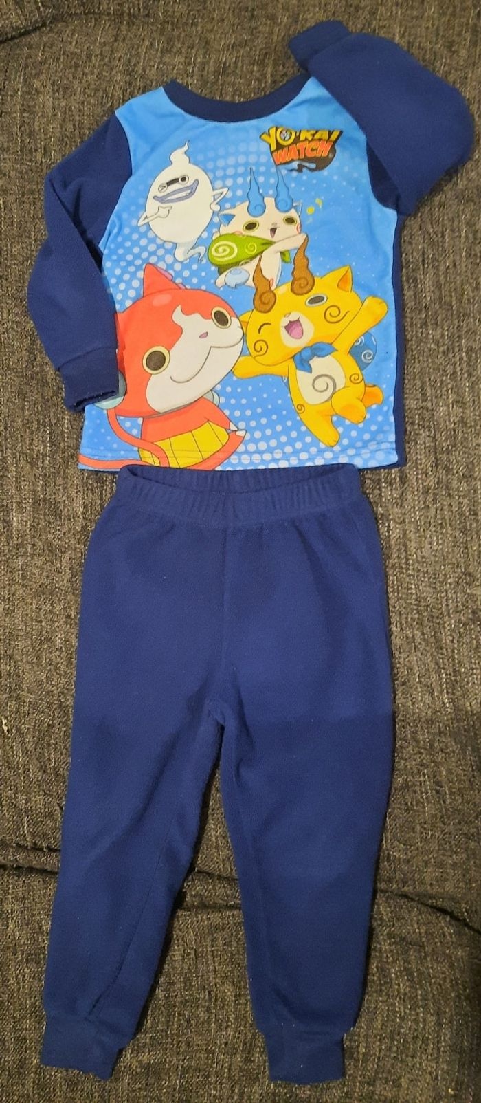 Pyjama 2 pièces polaire Yo-Kai Watch