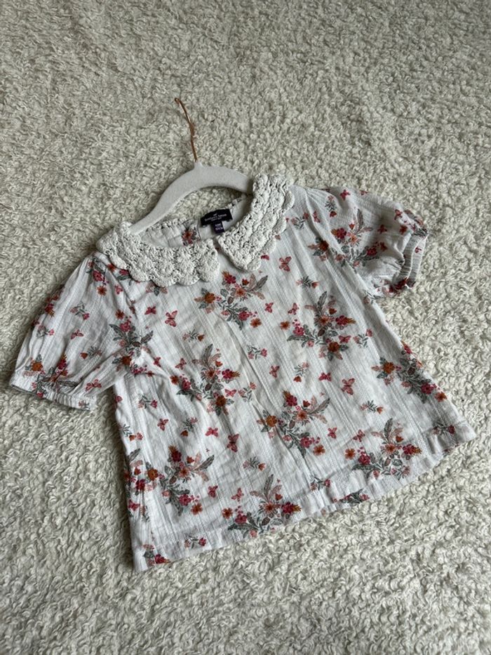 Blouse fleurie