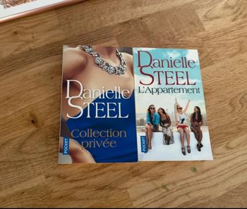 Lot de 2 livres romance de poches Danielle Steel