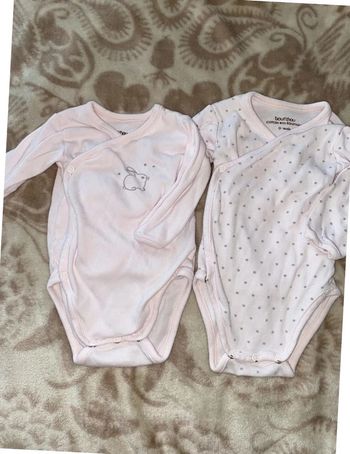 Bodies x2 boutchou 0 mois rose