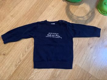 Pull bébé 9 mois