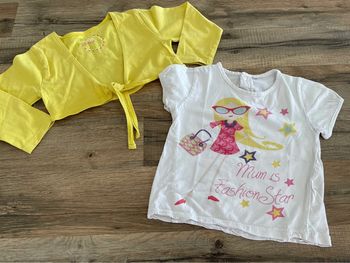 Lot tee-shirt + boléro 24 mois
