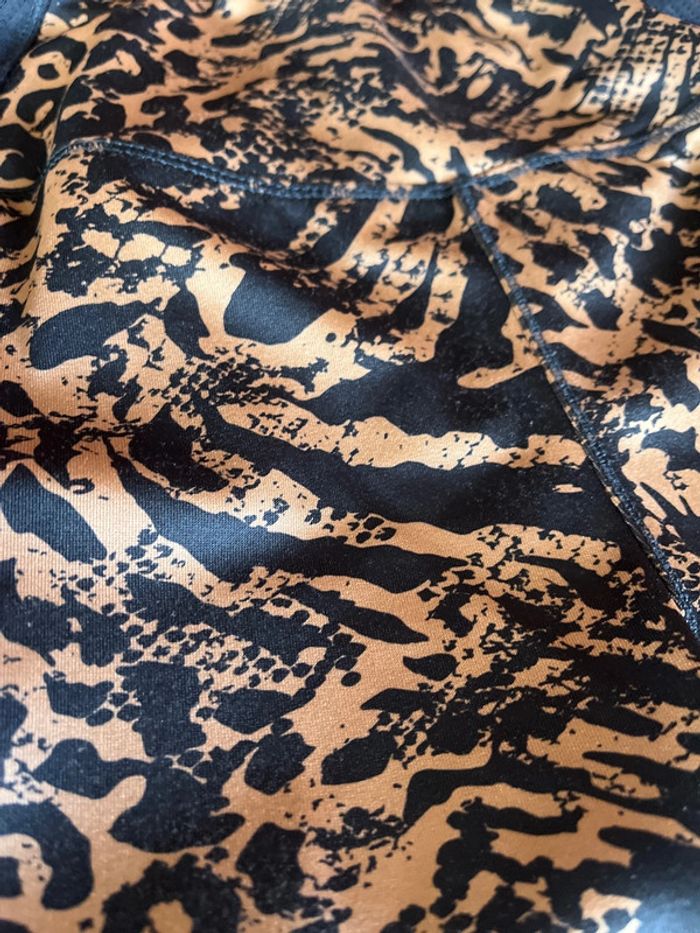 Legging de sport Domyos motifs léopard et crocodile - photo numéro 2