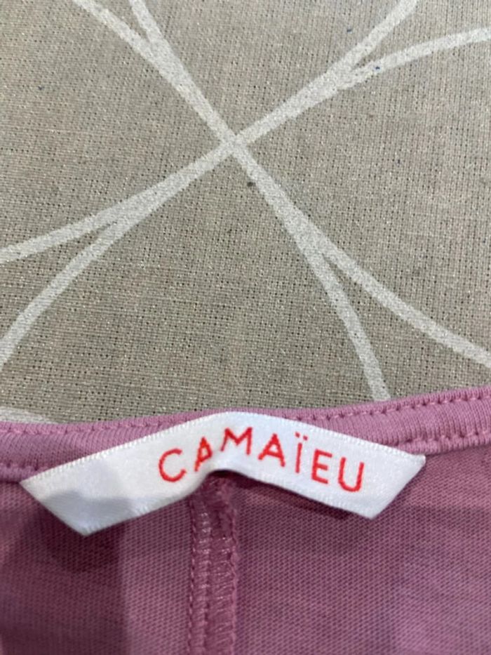 Teeshirt rose camaïeu - photo numéro 3