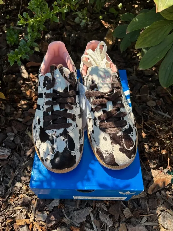 Adidas Samba Cow Print 38 2/3 - photo numéro 2