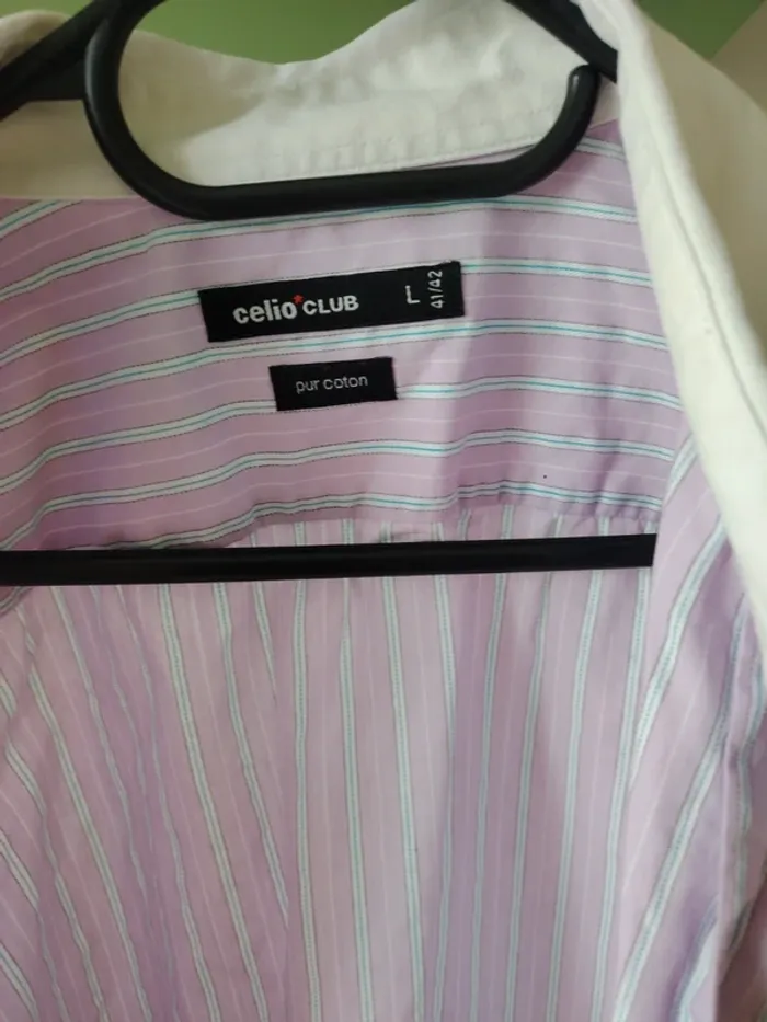 Lot 3 chemises hommes taille L - photo numéro 8