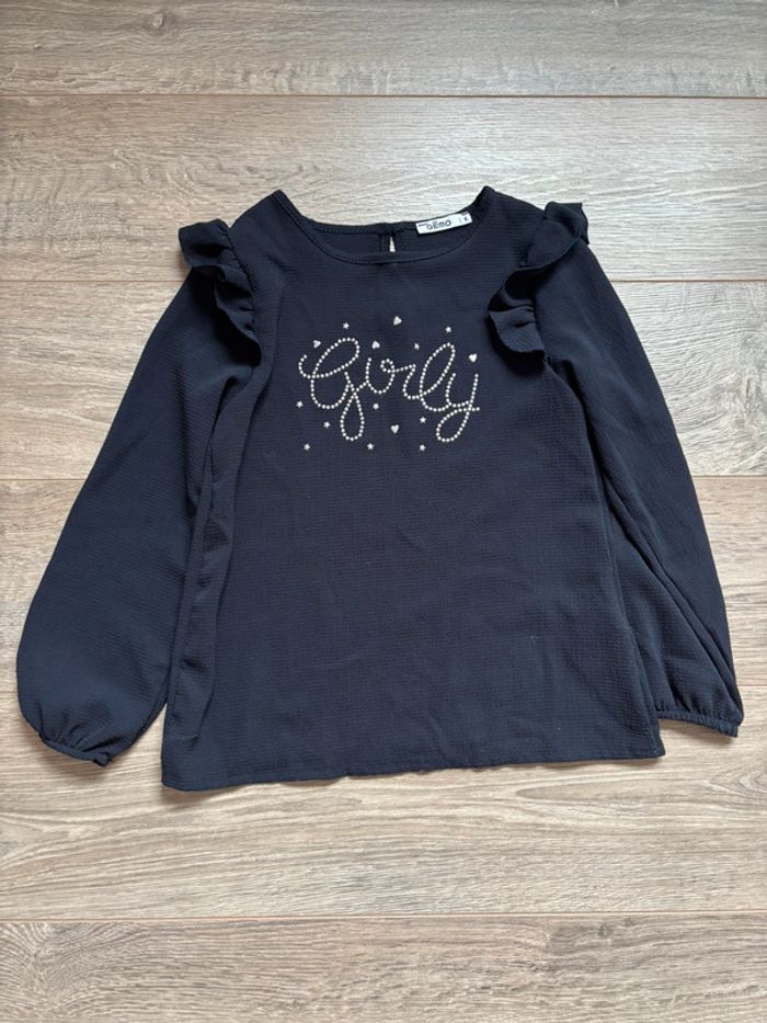 Blouse légère manches longues en 6 ans