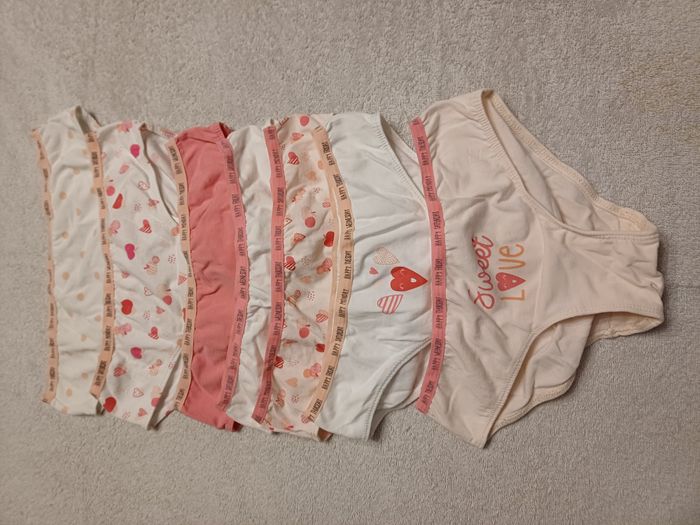 Lot de 7 slips Tape à l'œil 12 ans (réf perso SVTF02)(familleac72)