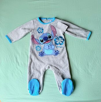Grenouillère /pyjama Stitch Disneyland Paris neuf
