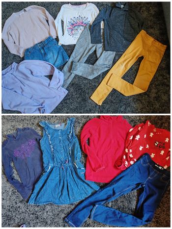 Lot vêtements fille 10 ans automne hiver