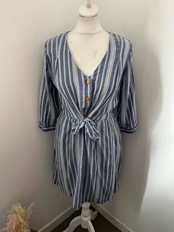 Robe rayée cintrée Bonobo S