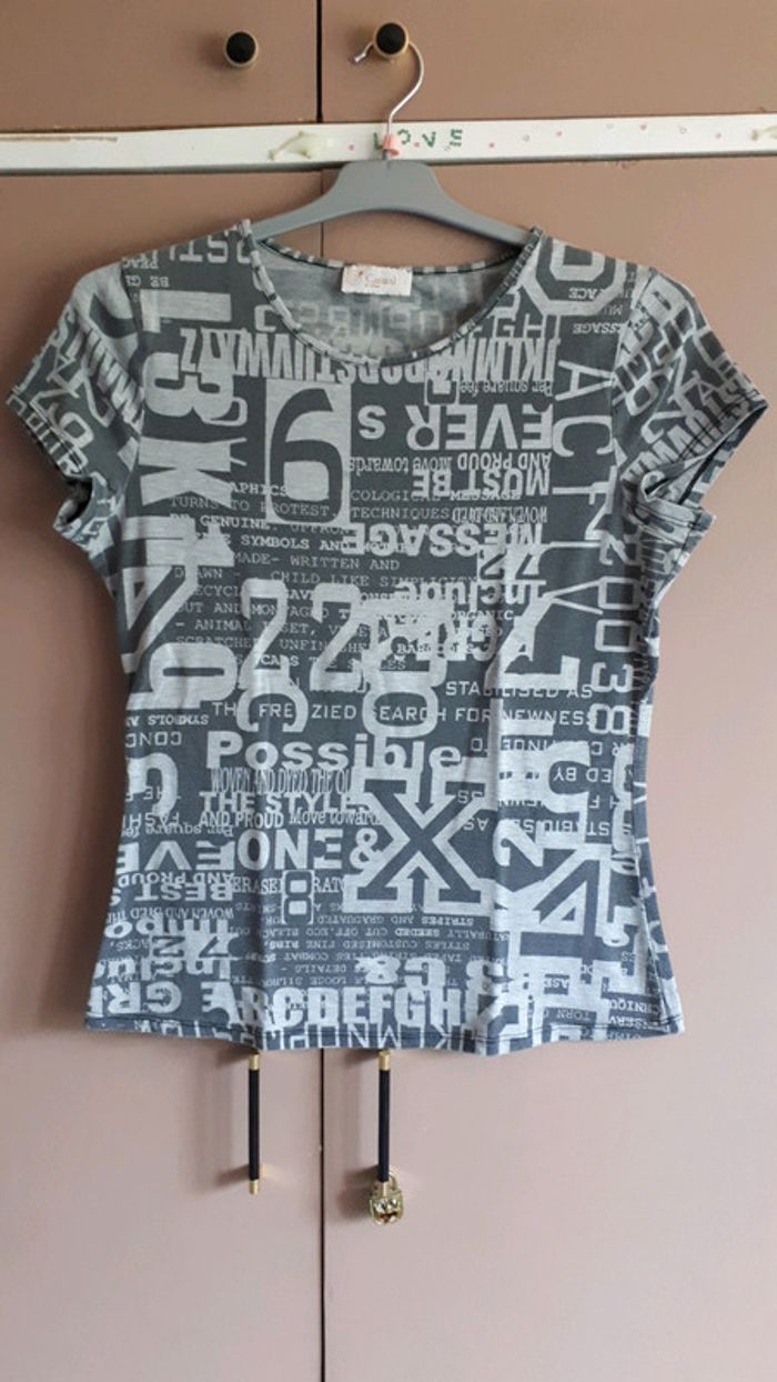 T-shirt diverses écritures