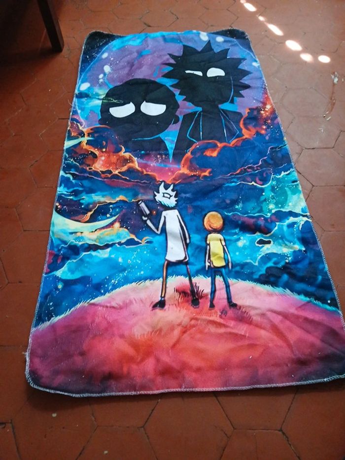 Serviette de plage rick et morty - photo numéro 2