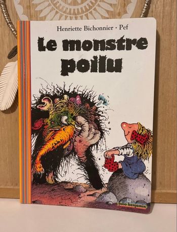Livre Le monstre poilu 