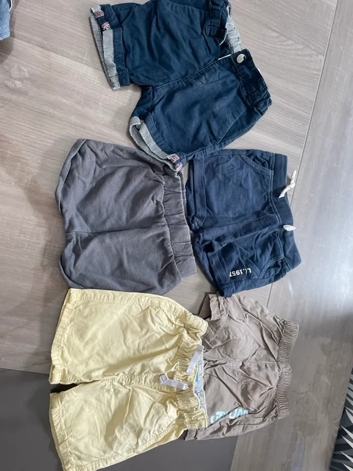 Lot short 6 mois