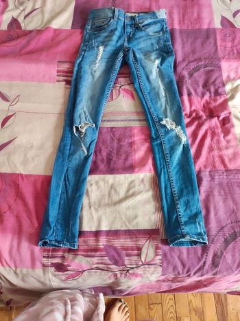 Jean style usée