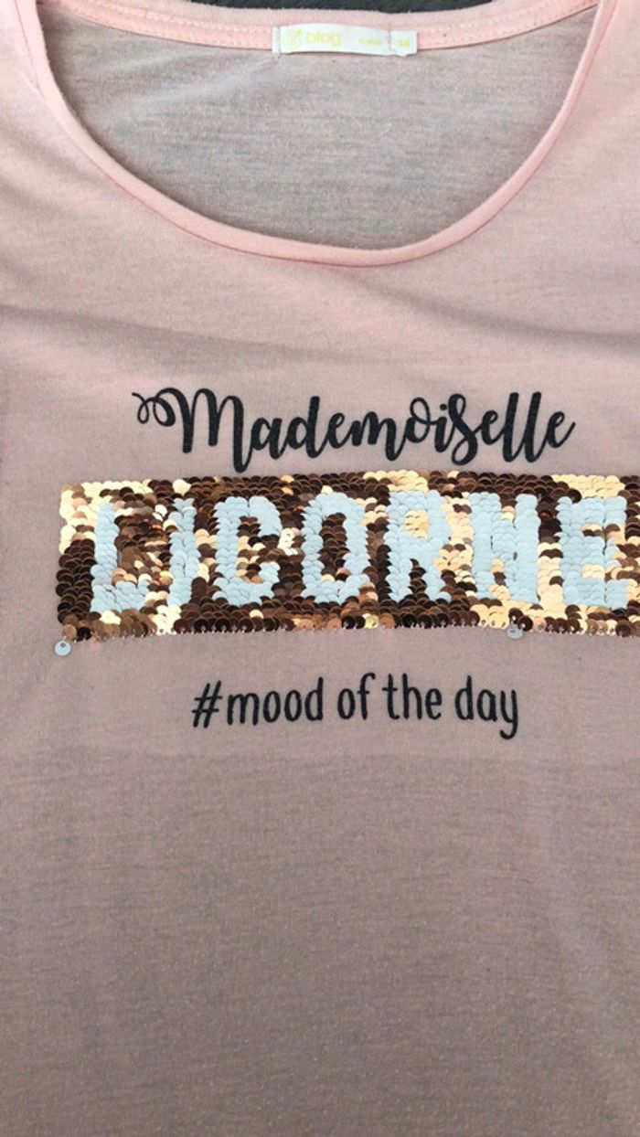 T shirt sequins réversibles - photo numéro 3
