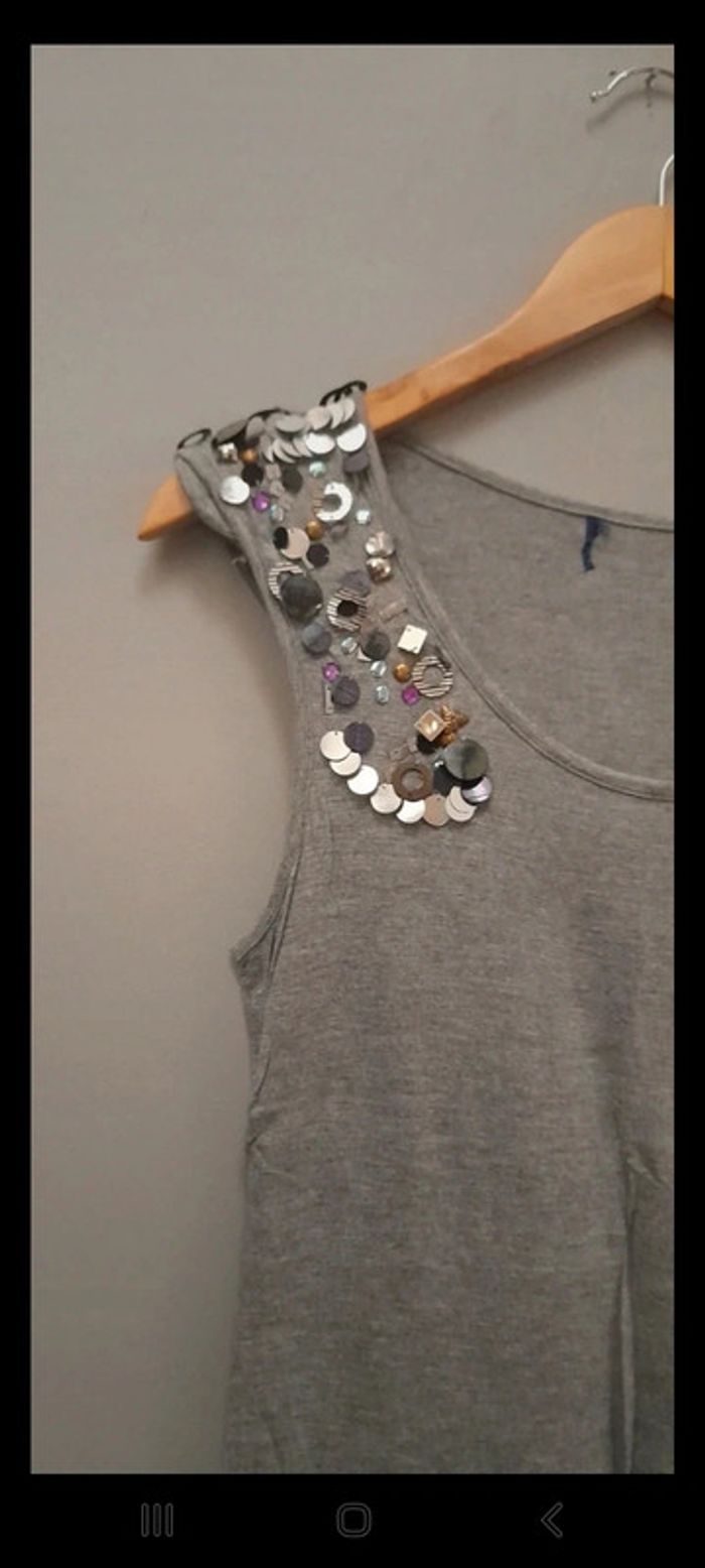 Debardeur avec sequins - photo numéro 5