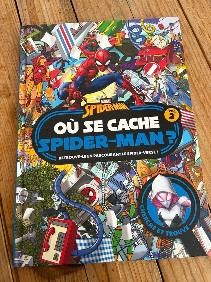 Où se cache Spiderman ?