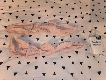 Lot de bandeaux bébé  9 - 12 mois