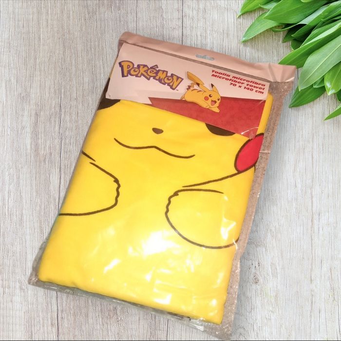 Serviette drap de plage pokemon Pikachu - photo numéro 5