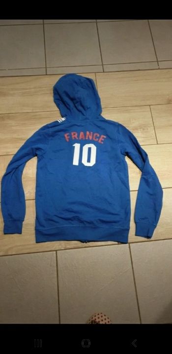 Veste de sweat france 13/14 ans