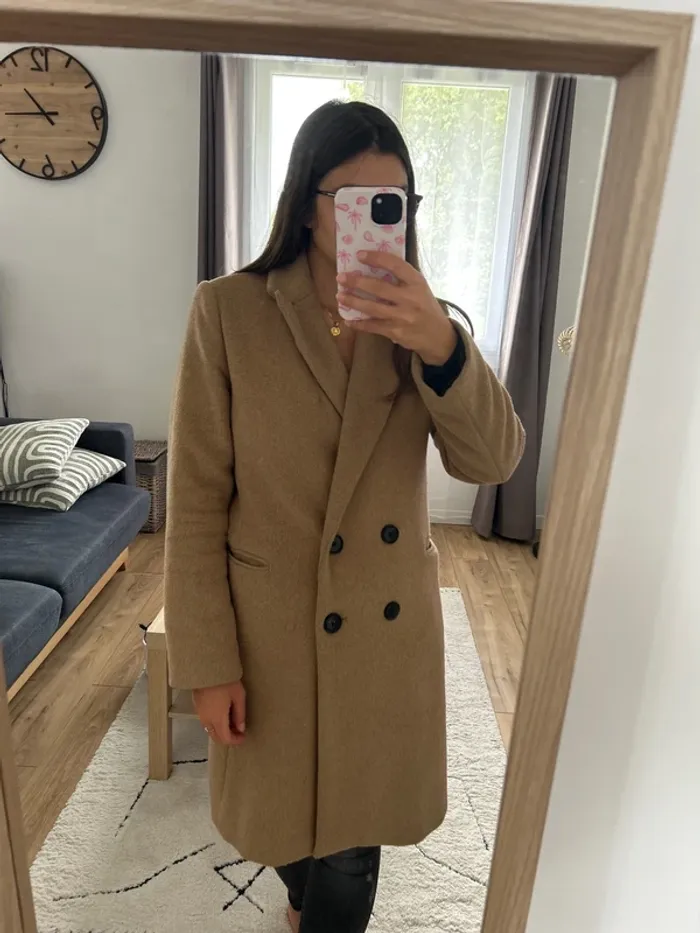 Manteau camel long - photo numéro 4