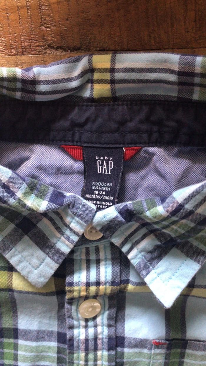 Chemise gap rayure - photo numéro 2