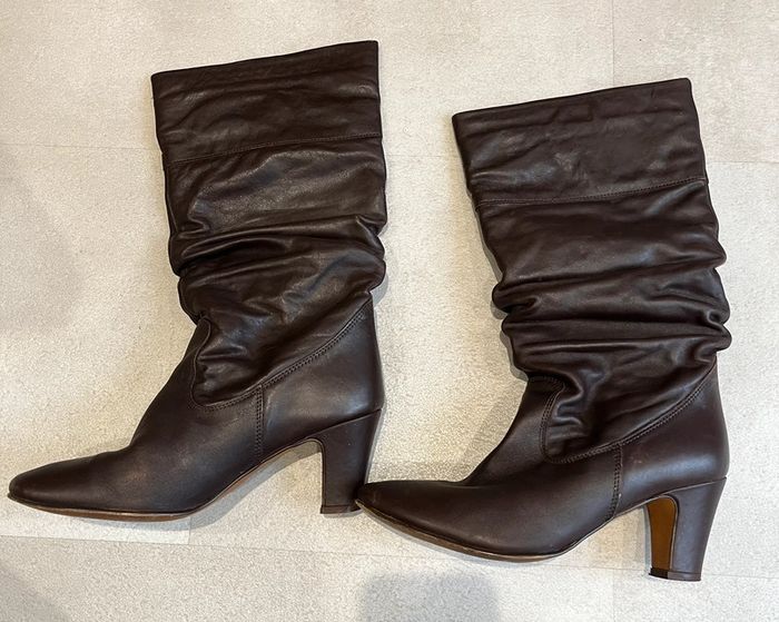 Bottes en cuir taille 39