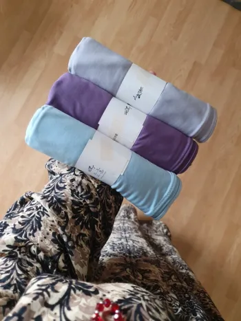 🌸 Lot de 3 Hijabs Jersey Premium Luxe – Neufs 🌸