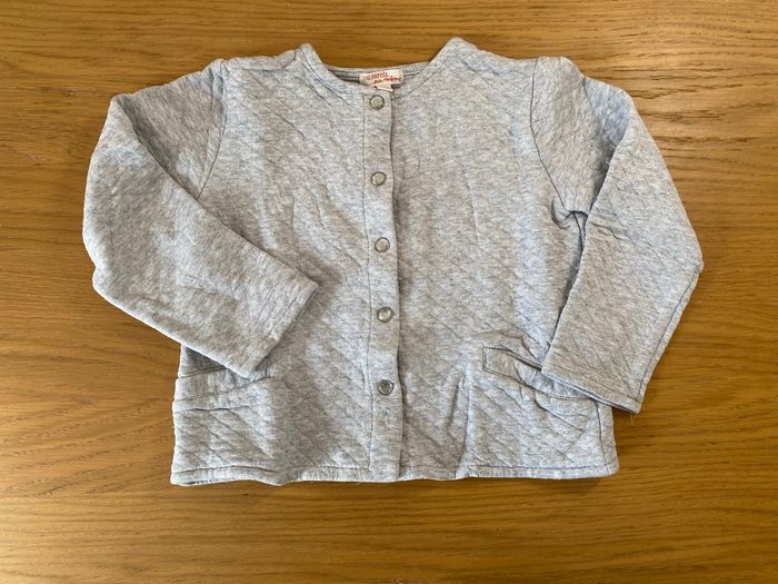 DPAM Gilet gris pailleté Taille 5 ans - photo numéro 5