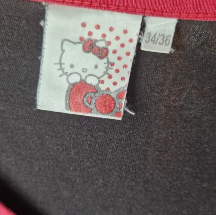 Chemises de nuit noir Hello Kitty - Sanrio - Taille 34/36 - photo numéro 4