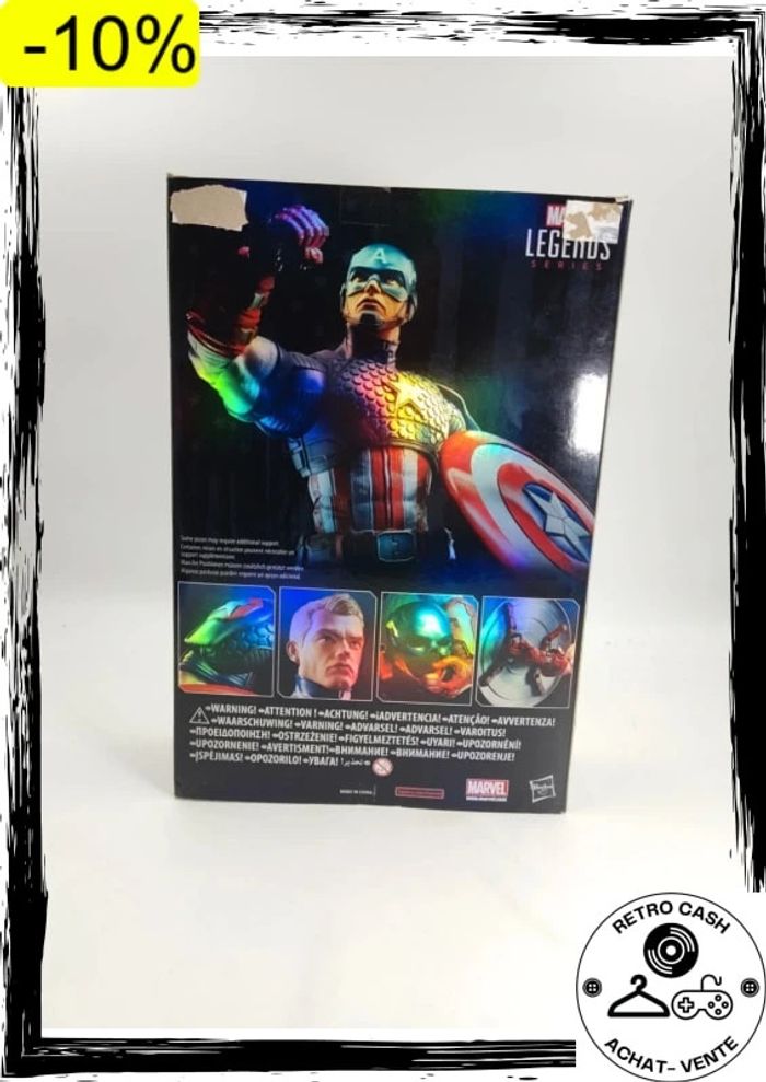 Captain America Marvel Legends 30 Cm Hasbro Series 12 pouces - photo numéro 4