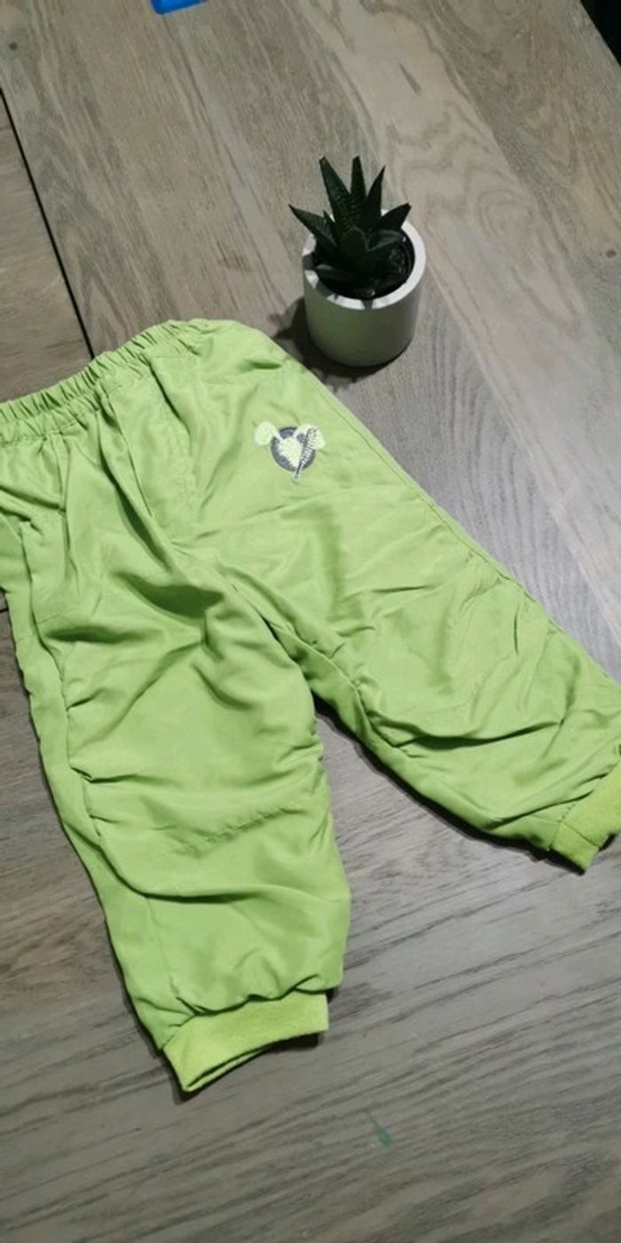 Jogging doublé Orchestra vert