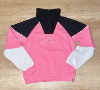Pull col zip Cars jeans t14 ans
