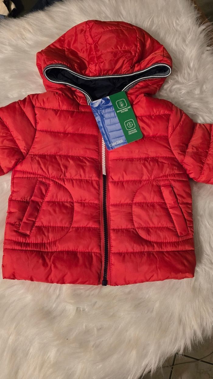 Neuve (non portée) 🏷💙🤩superbe doudoune mi saison 18mois Garçon 🤩💙🏷 - photo numéro 2