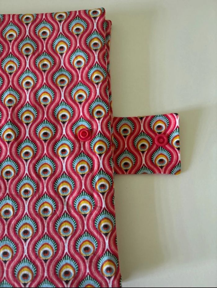 Protège carnet de santé thème psychédélique - photo numéro 3